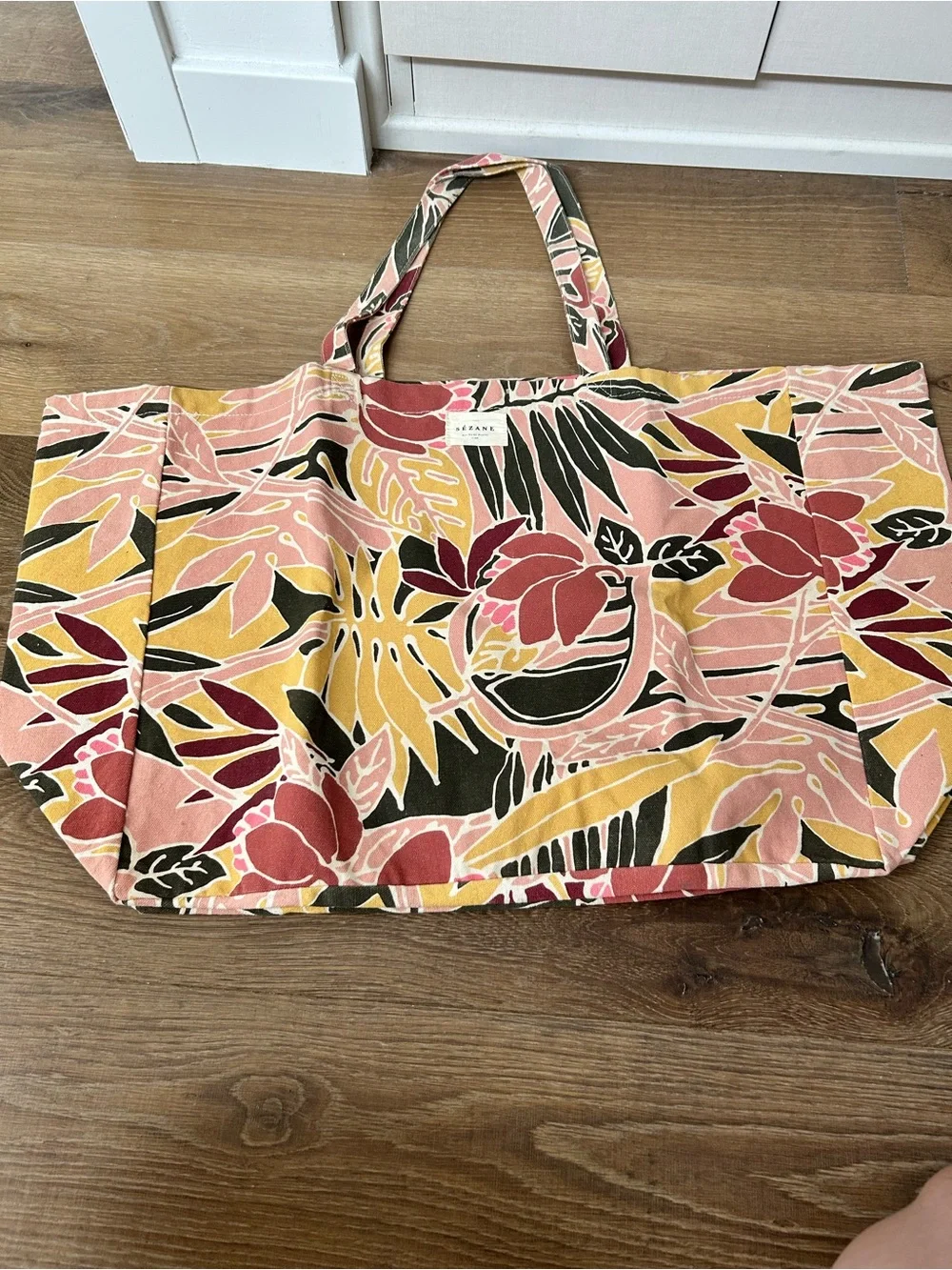 Brand new Sezane maxi tote bag